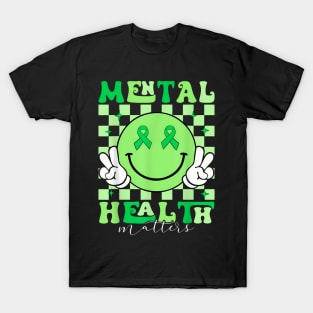 Mental Health Matters I Wear Green Mental Health Awareness T-Shirt